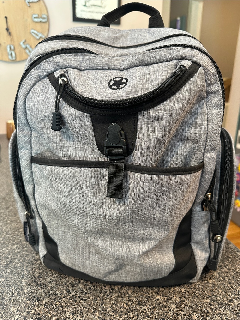 Jeep Diaper Bag Grey Backpack
